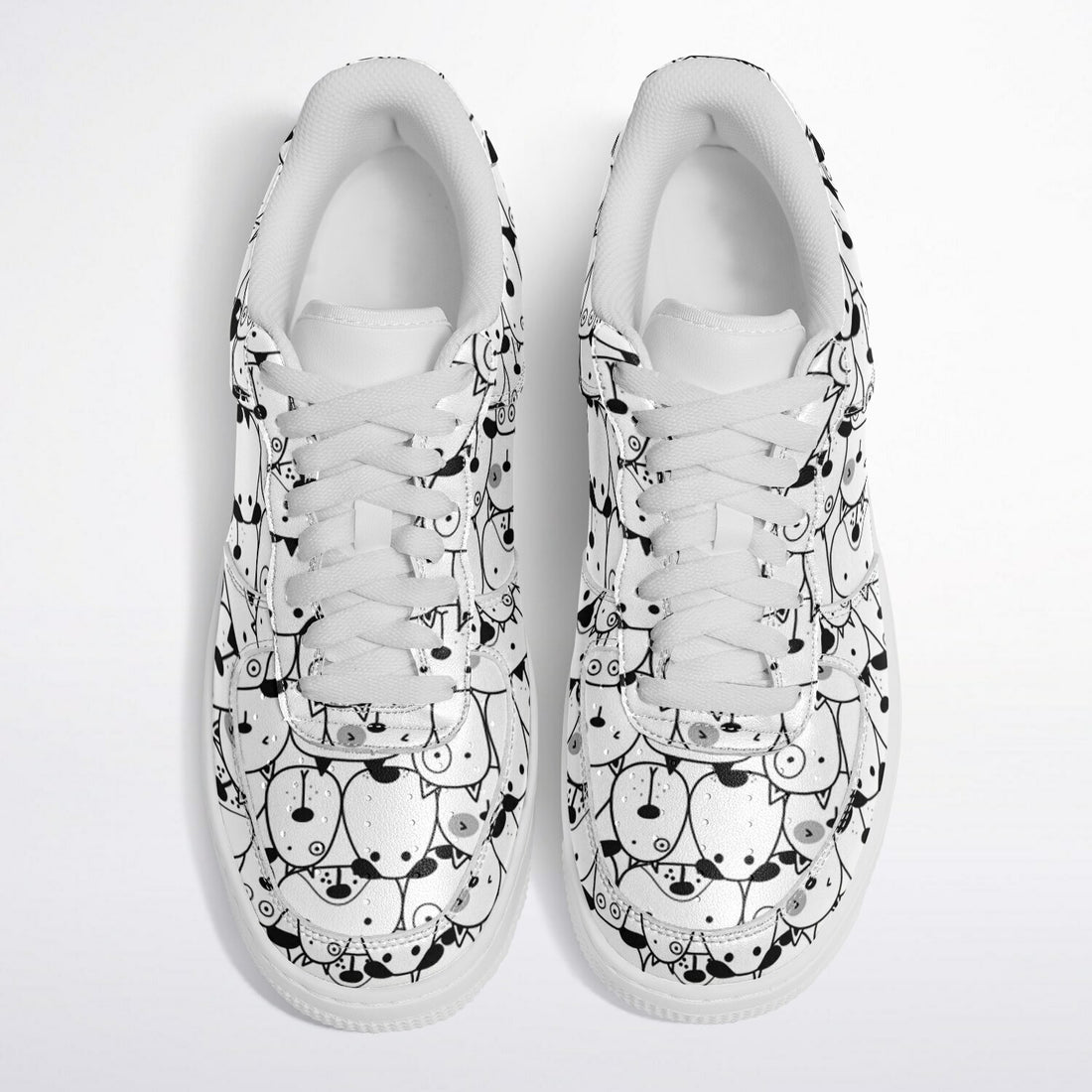 Black and white Dunk Core Low Shoes