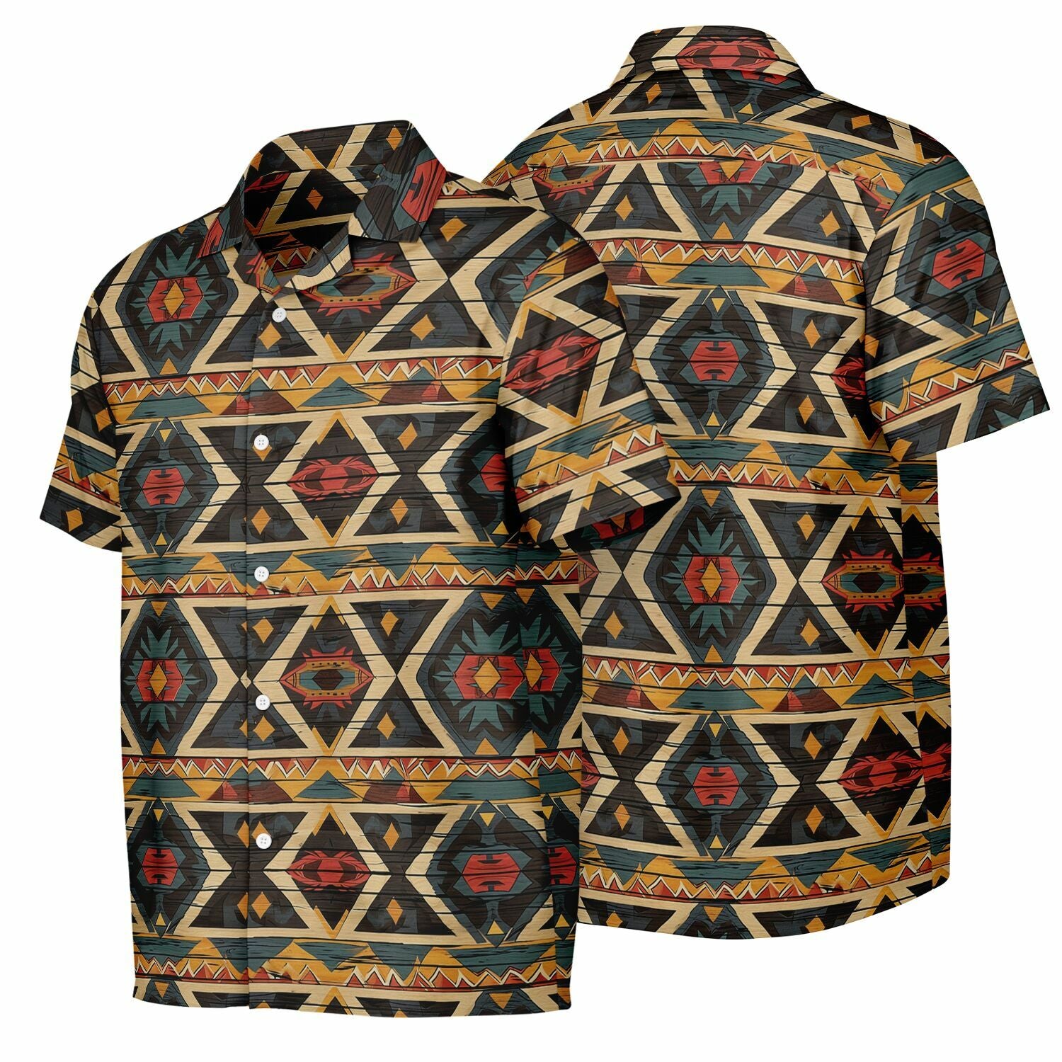Short Sleeve Button-Down Shirt