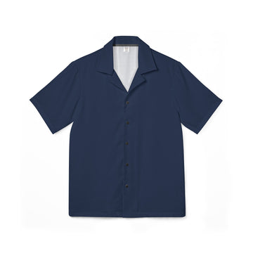 Men's Hawaiian Camp Shirt - Relaxed Summer Vibe for Beach & Casual Outings