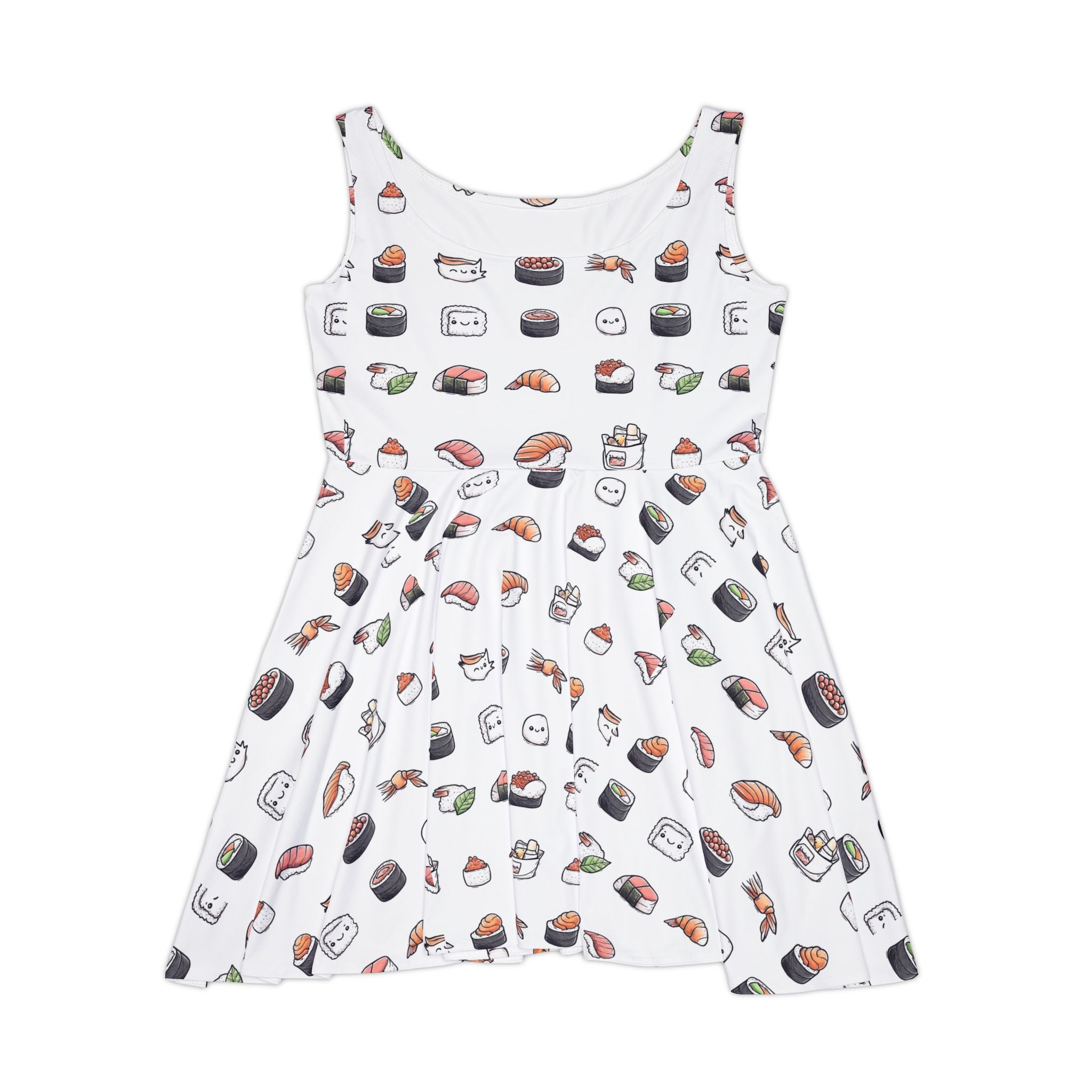 Sushi Lover's Women's Skater Dress - Cute Foodie Fashion for Summer Celebrations