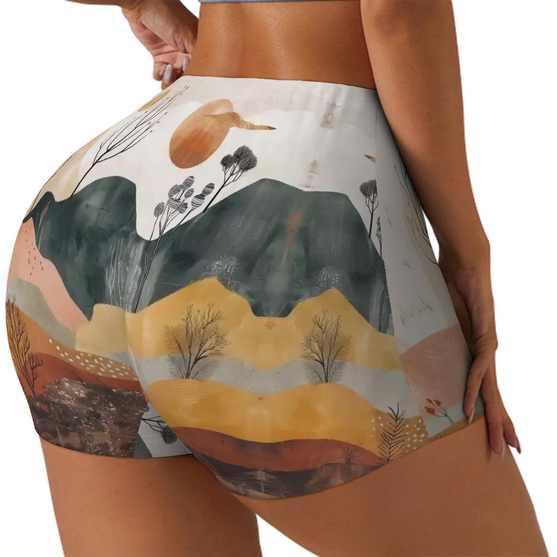 Mountaint  Athletic Shorts for Women