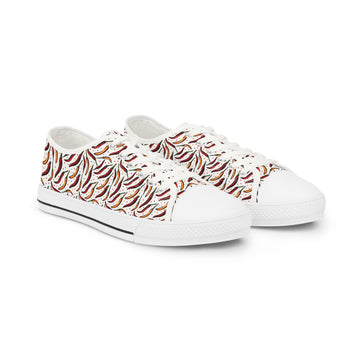 Chili Pepper Low Top Sneakers - Stylish and Fun Footwear