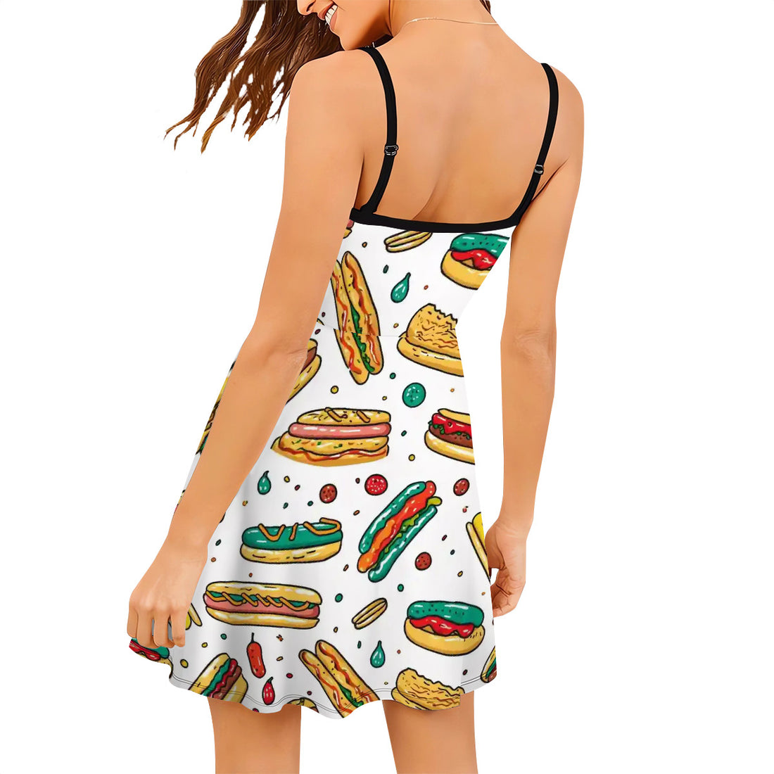 Short Spaghetti Strap Dress
