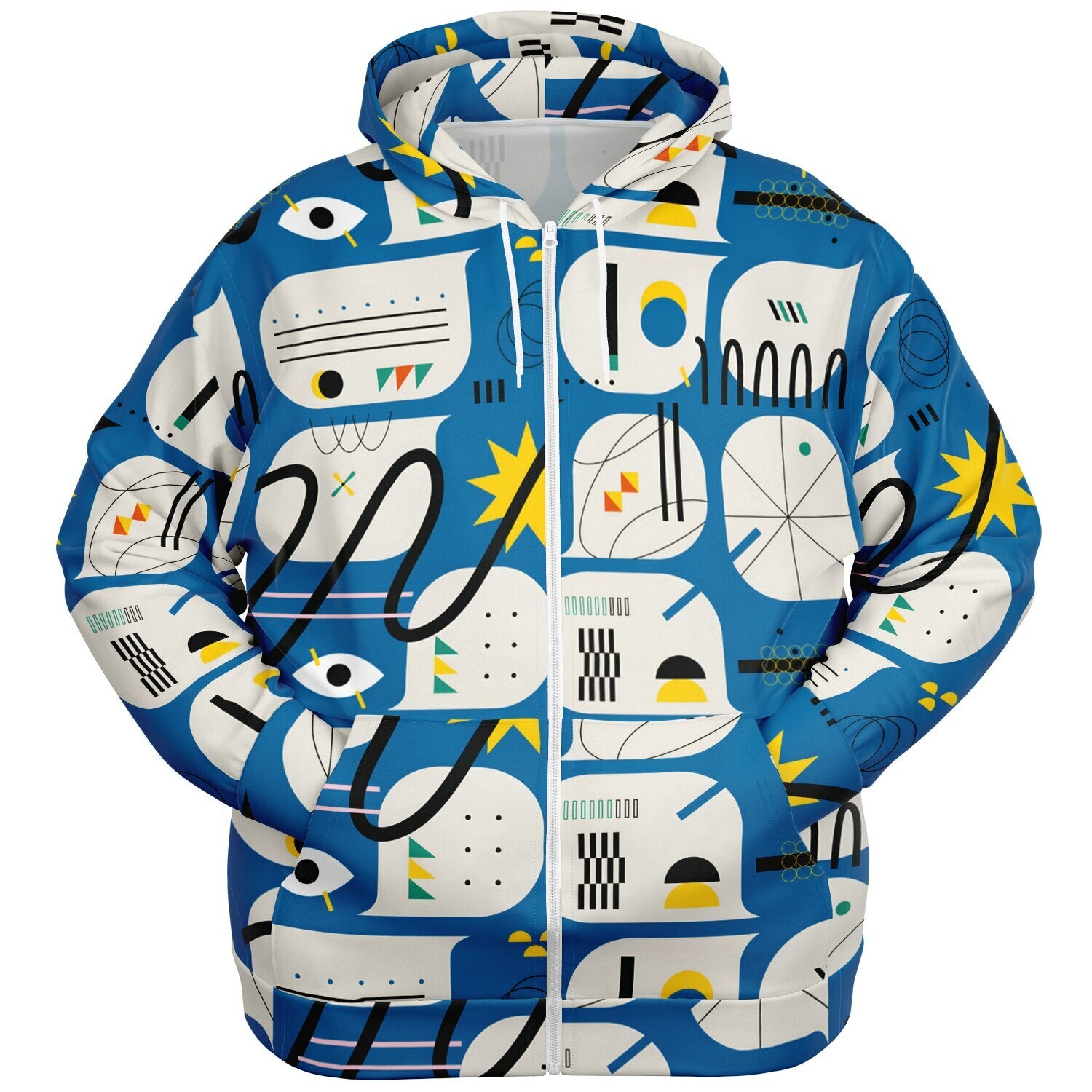 Athletic Plus-size Ziphoodie