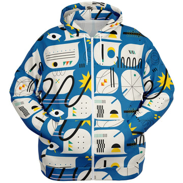 Athletic Plus-size Ziphoodie
