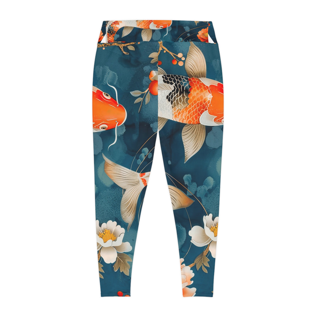 Koi Fish Plus Size Leggings