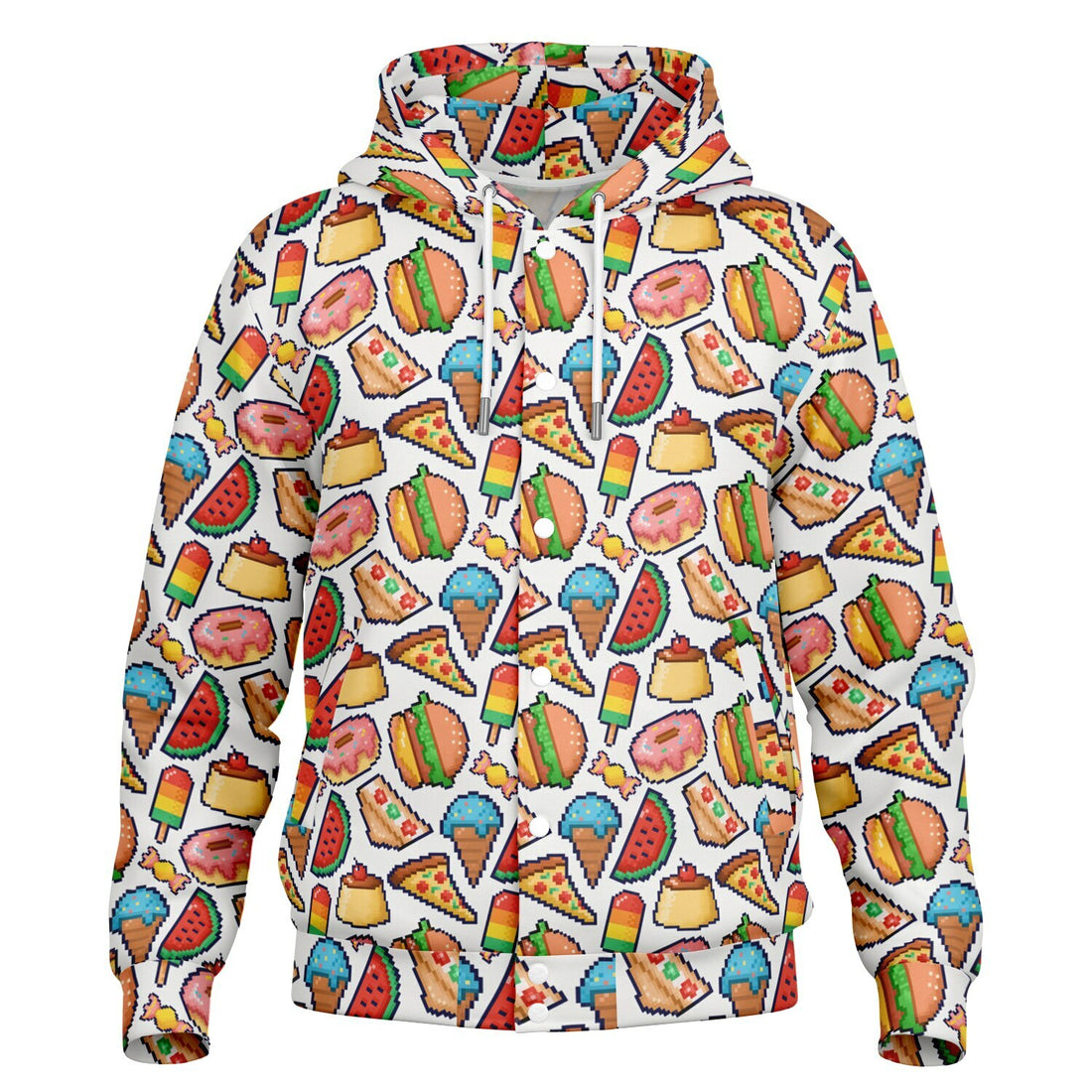 Heavyweight Hooded Baseball Jacket