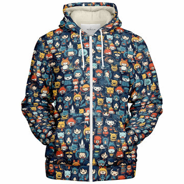 Microfleece Ziphoodie