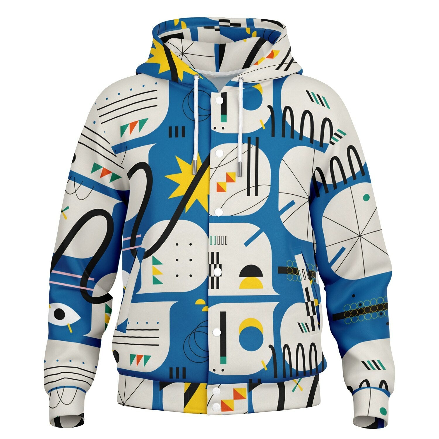 Heavyweight Hooded Baseball Jacket