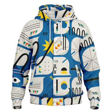 Heavyweight Hooded Baseball Jacket