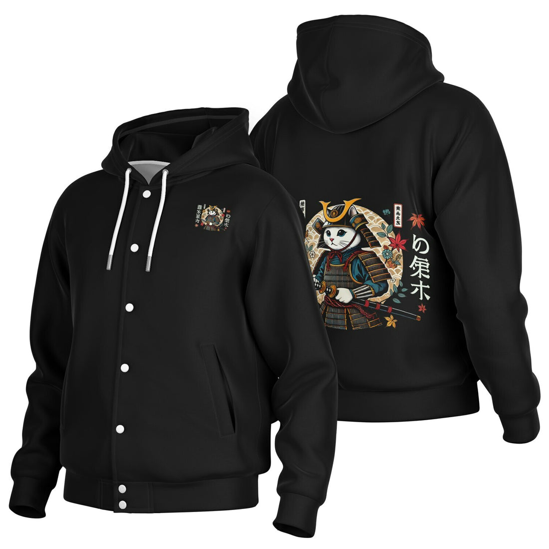 Heavyweight Hooded Baseball Jacket