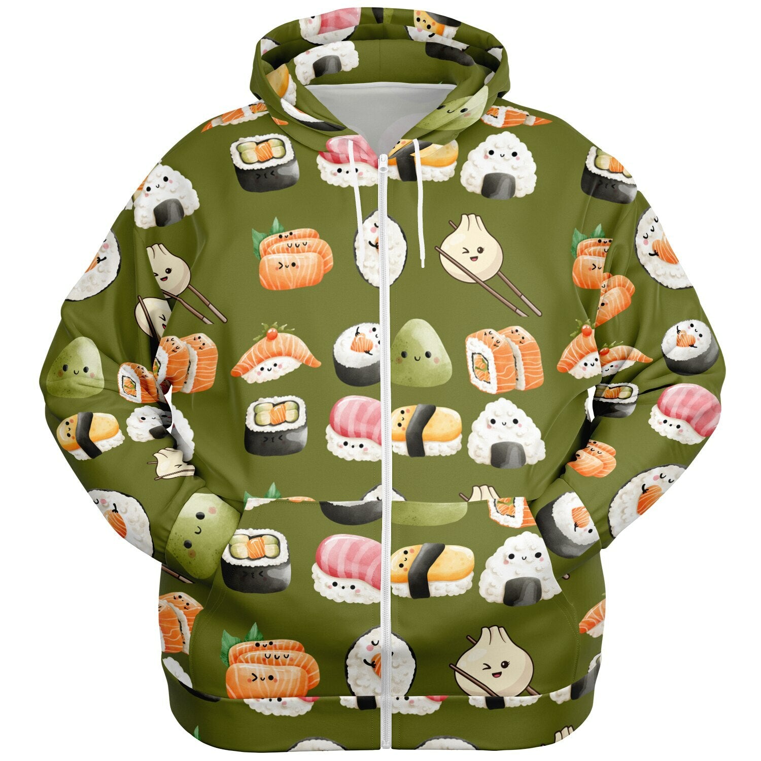 Athletic Plus-size Ziphoodie