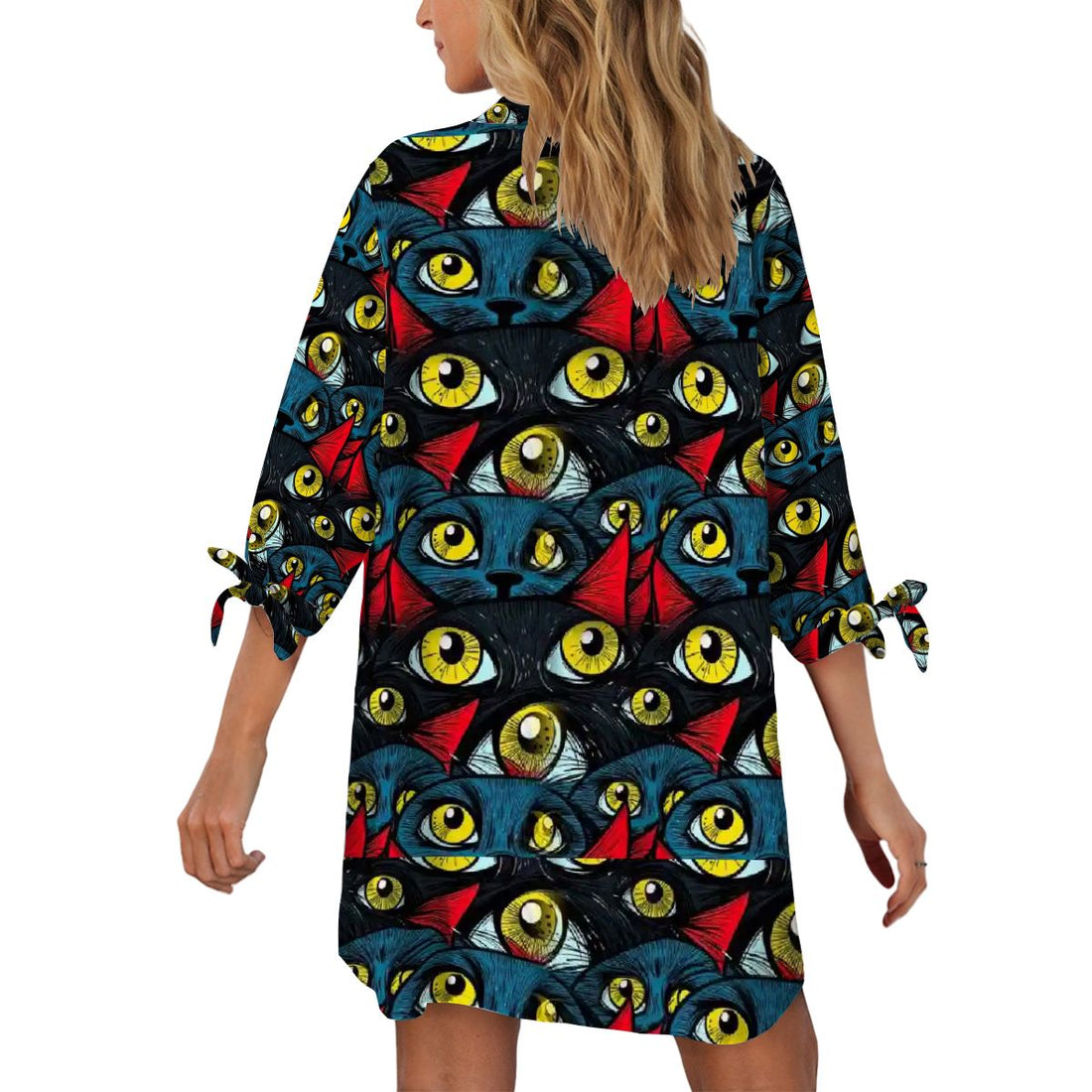 Women's Cardigan Shirt ThreeQuarter Sleeve