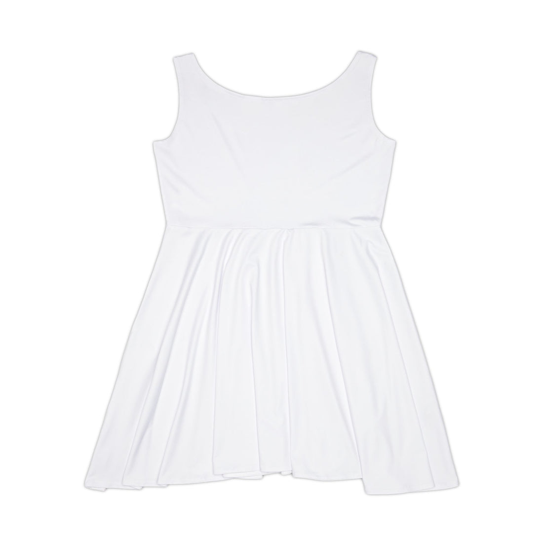 White Skater Dress