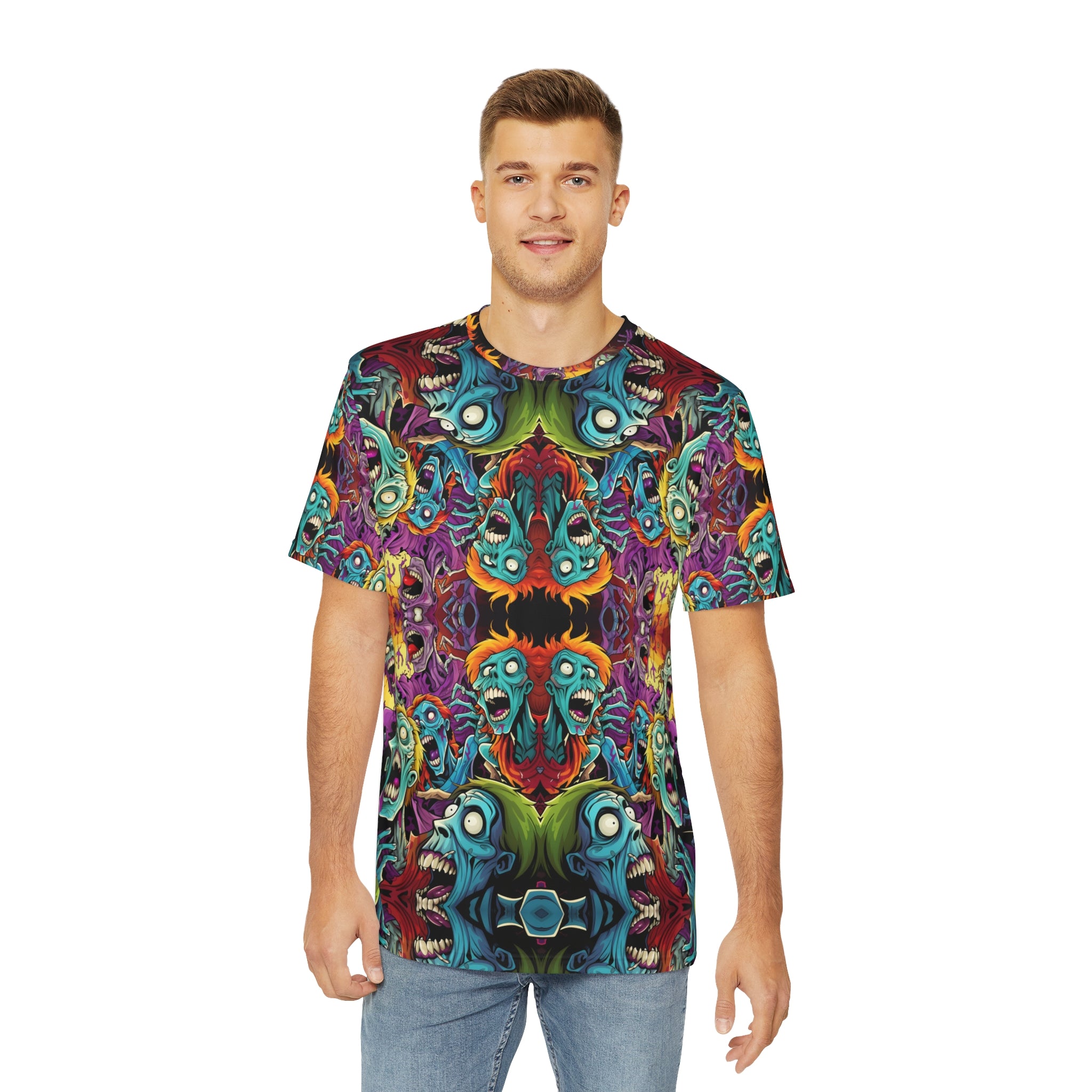 Zombie Madness Men's Polyester Tee