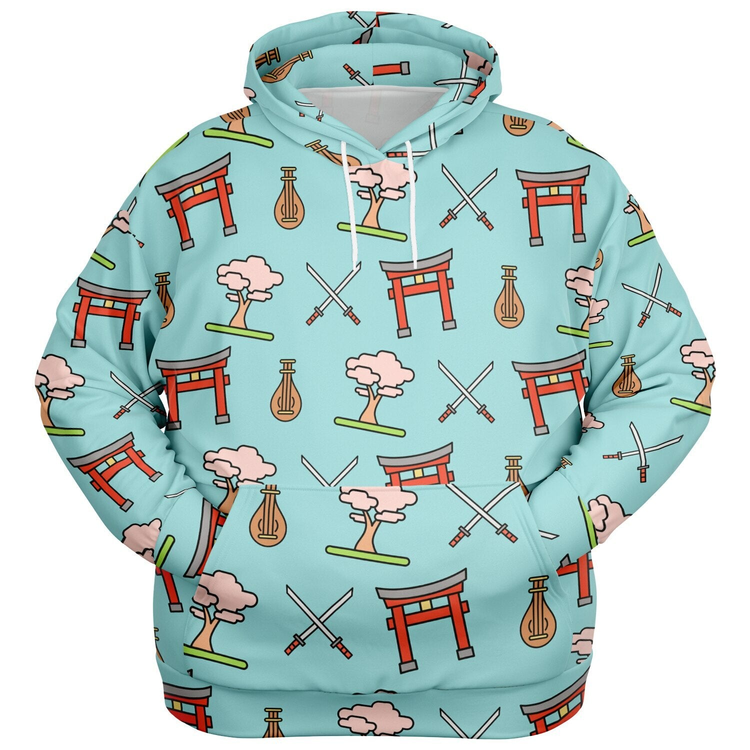 Athletic Plus-size Hoodie