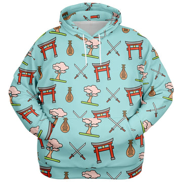 Athletic Plus-size Hoodie