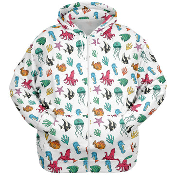 Athletic Plus-size Ziphoodie