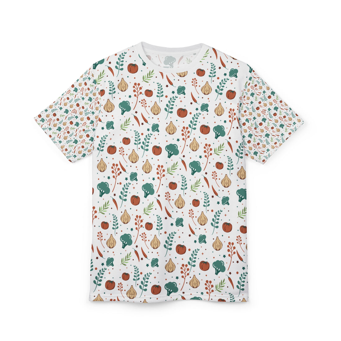 Whimsical Garden Unisex Cut & Sew Tee - Nature-Inspired Design for Everyday Wear