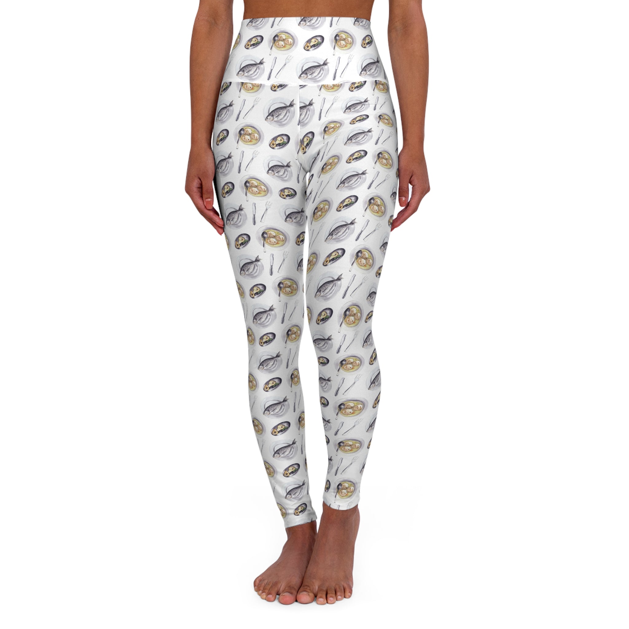 Premium High Waisted Yoga Leggings - Stylish & Comfortable Activewear for Yoga Enthusiasts