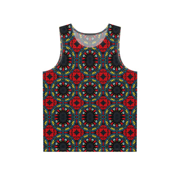 Red Eye Pattern Men's Tank