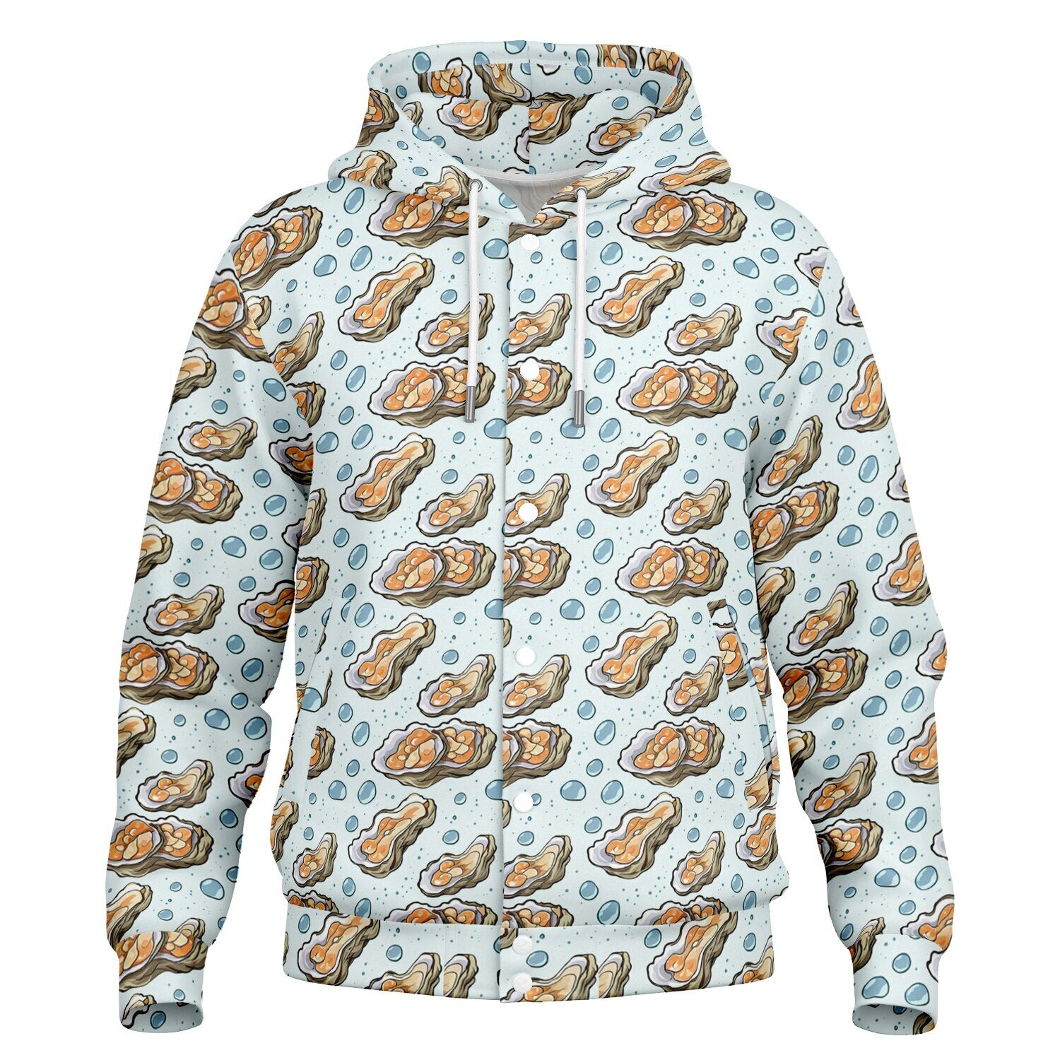 Heavyweight Hooded Baseball Jacket