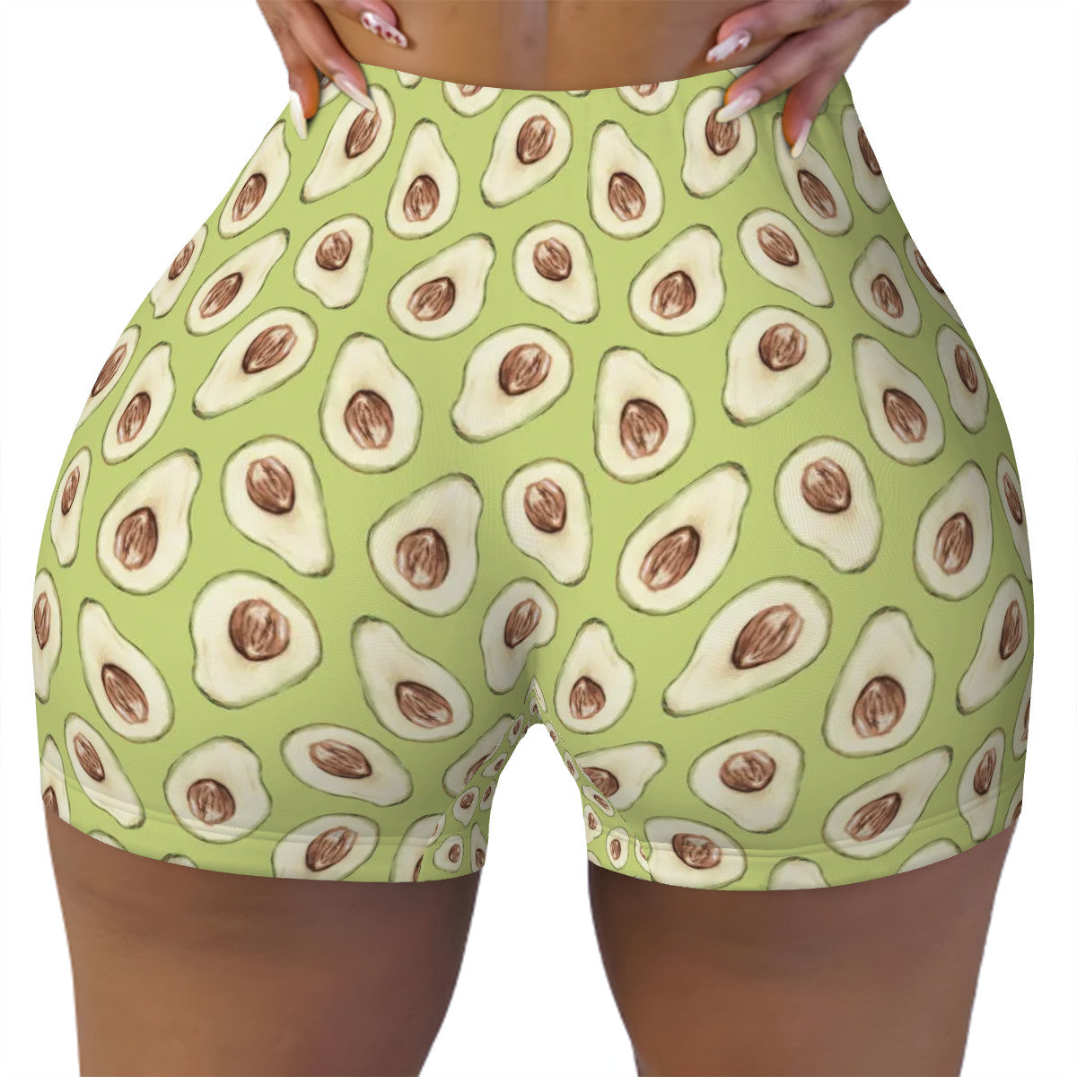 Avocado Athletic Shorts for Women