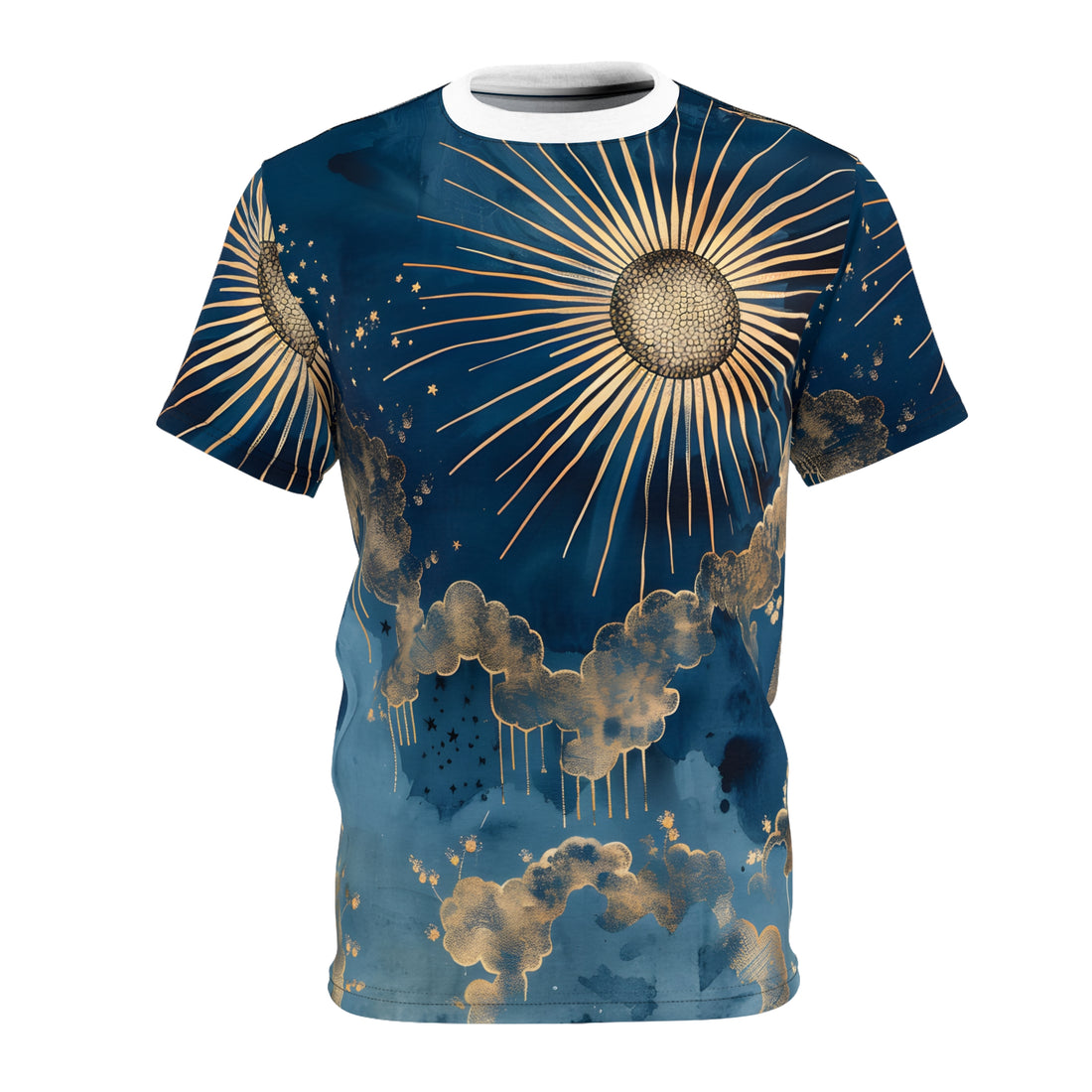 Celestial Sun & Clouds Unique for Astrology Lovers
