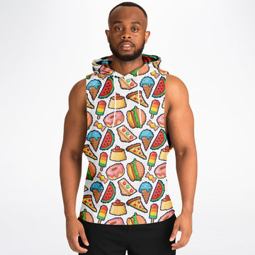 Athletic Drop Armhole Hoodie