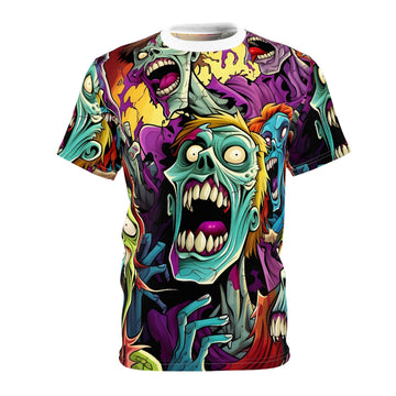 Halloween Zombie Graphic Tee