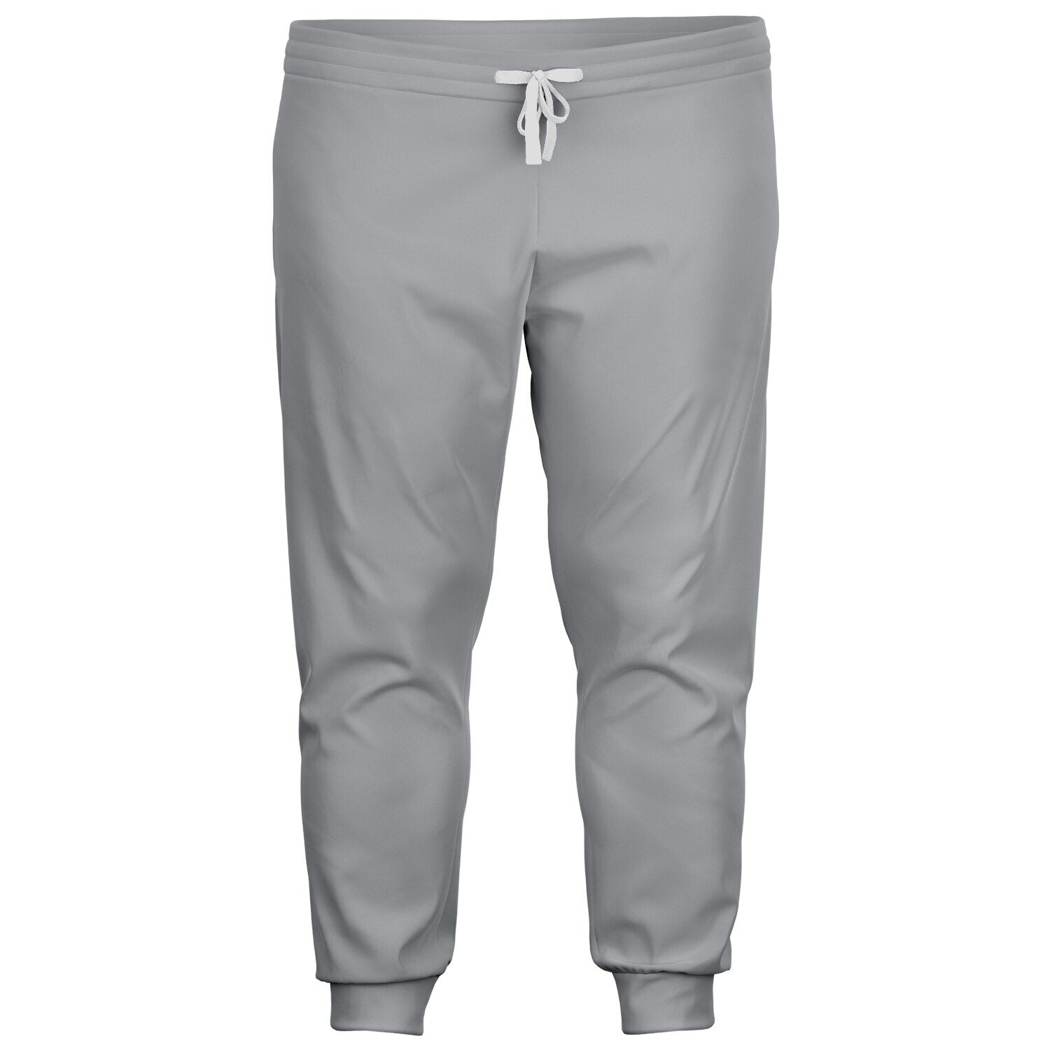 Gray Fashion Plus-size Jogger