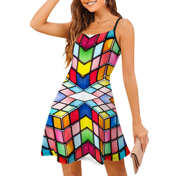 Short Spaghetti Strap Dress