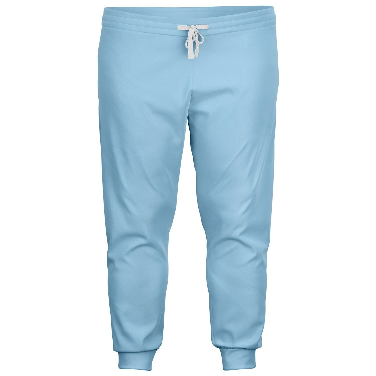 Baby Blue Fashion Plus-size Jogger
