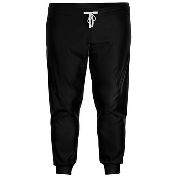 Black Fashion Plus-size Jogger
