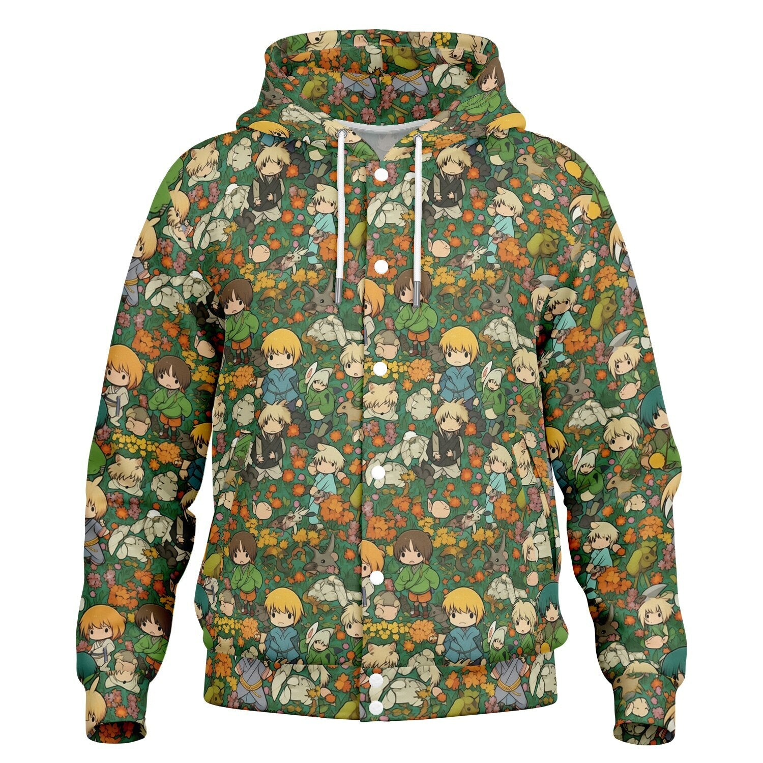 Heavyweight Hooded Baseball Jacket