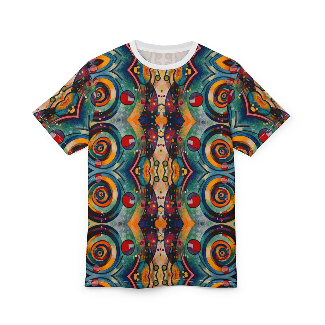 Fun Abstract Pattern Unisex Cut & Sew Tee