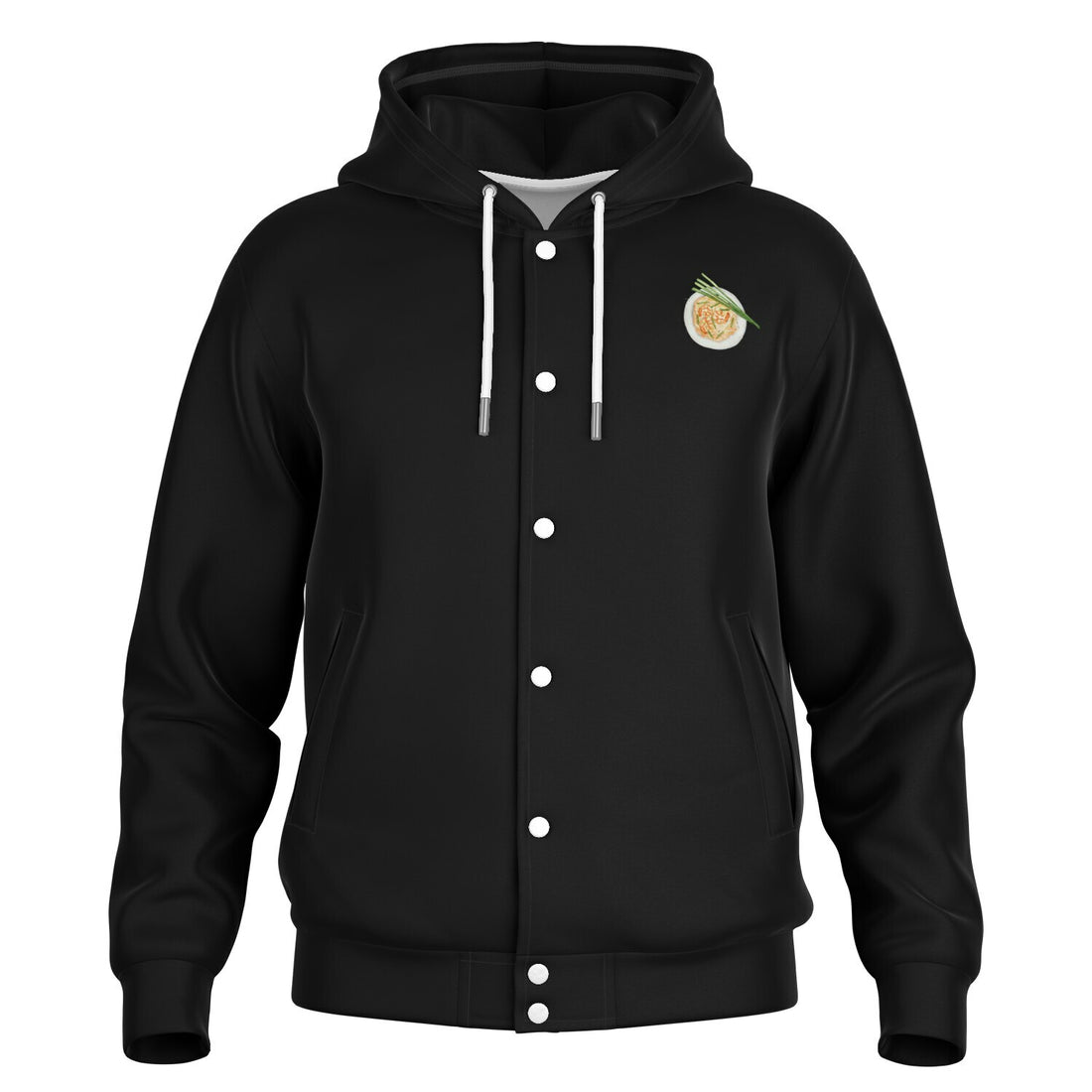Heavyweight Hooded Baseball Jacket
