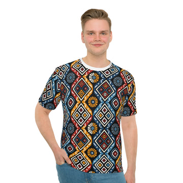 Colorful Geometric Design for Casual Style