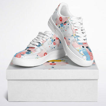 Modern art Dunk Core Low Shoes