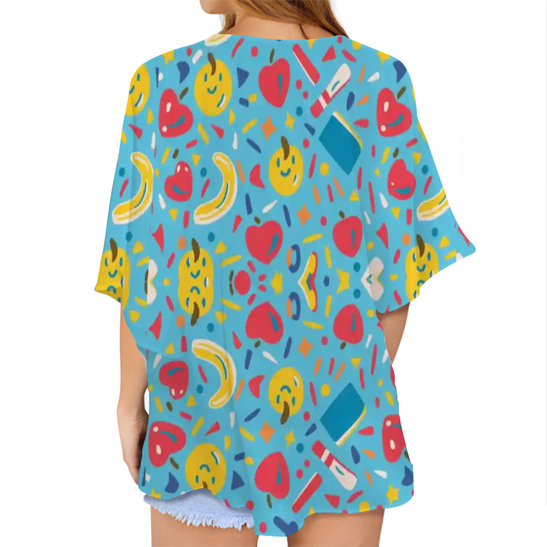 Women's Chiffon Blouse Cardigan