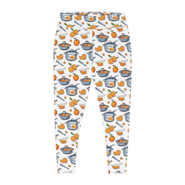 Culinary Delight Plus Size Leggings - Fun Cooking Pattern for Food Lovers