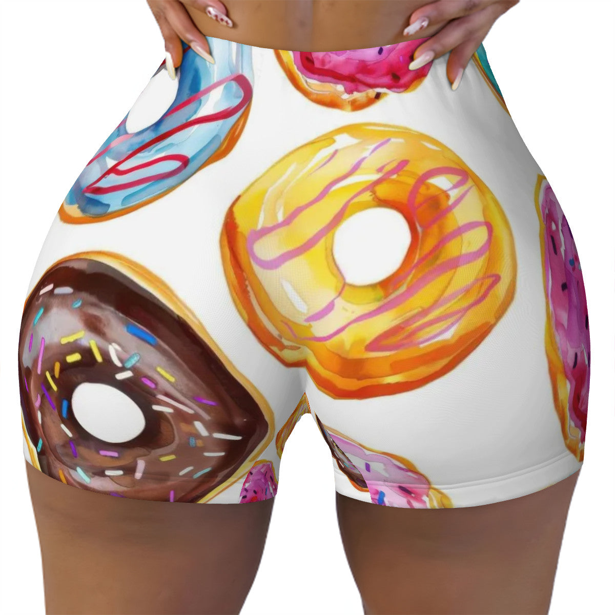 Donut Athletic Shorts for Women