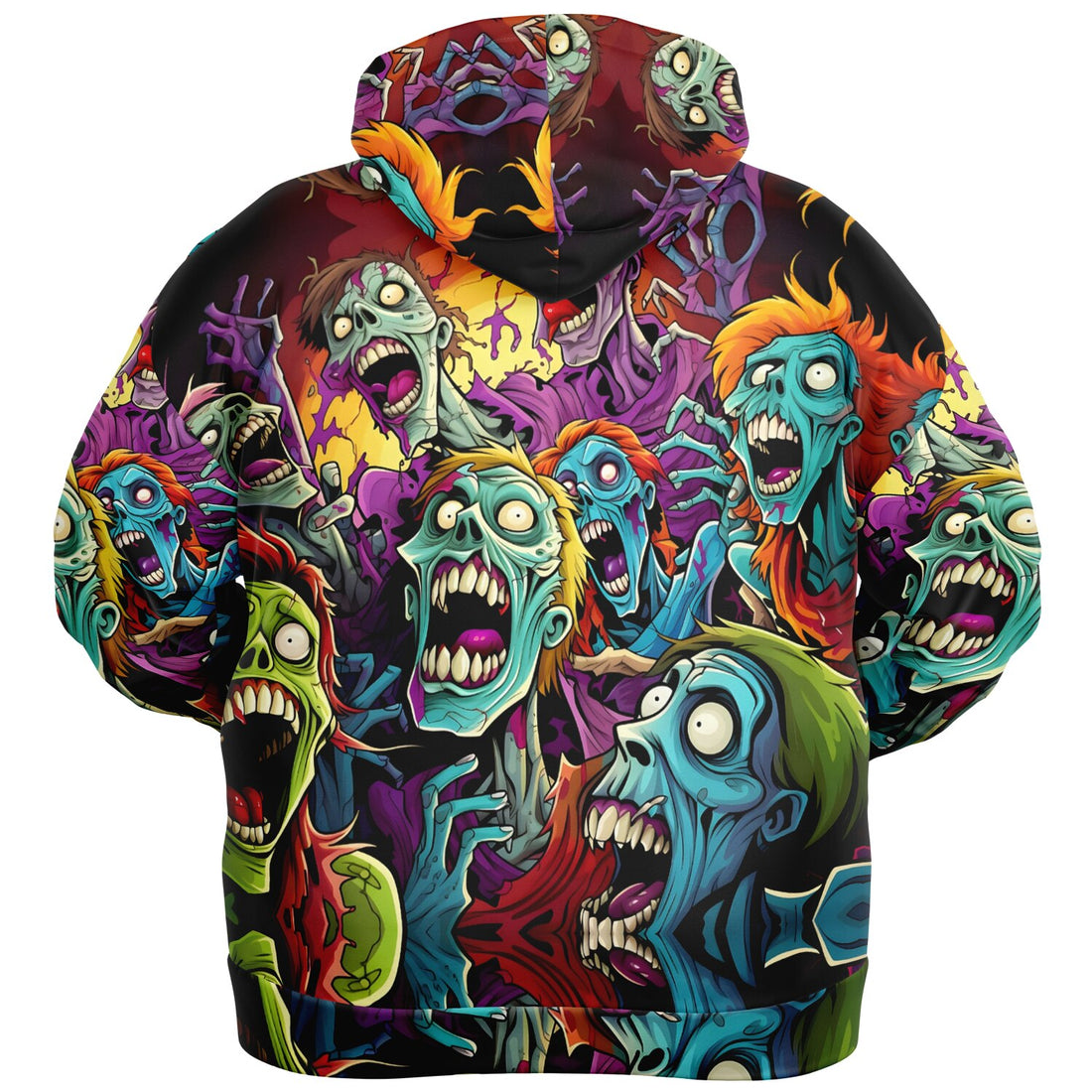 Zombie Athletic Plus-size Hoodie