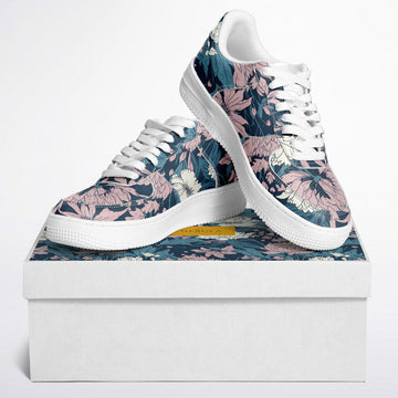 Dunk Core Low Shoes with Flower art
