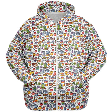 Athletic Plus-size Ziphoodie