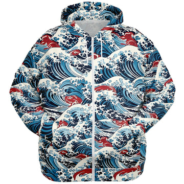 Athletic Plus-size Ziphoodie