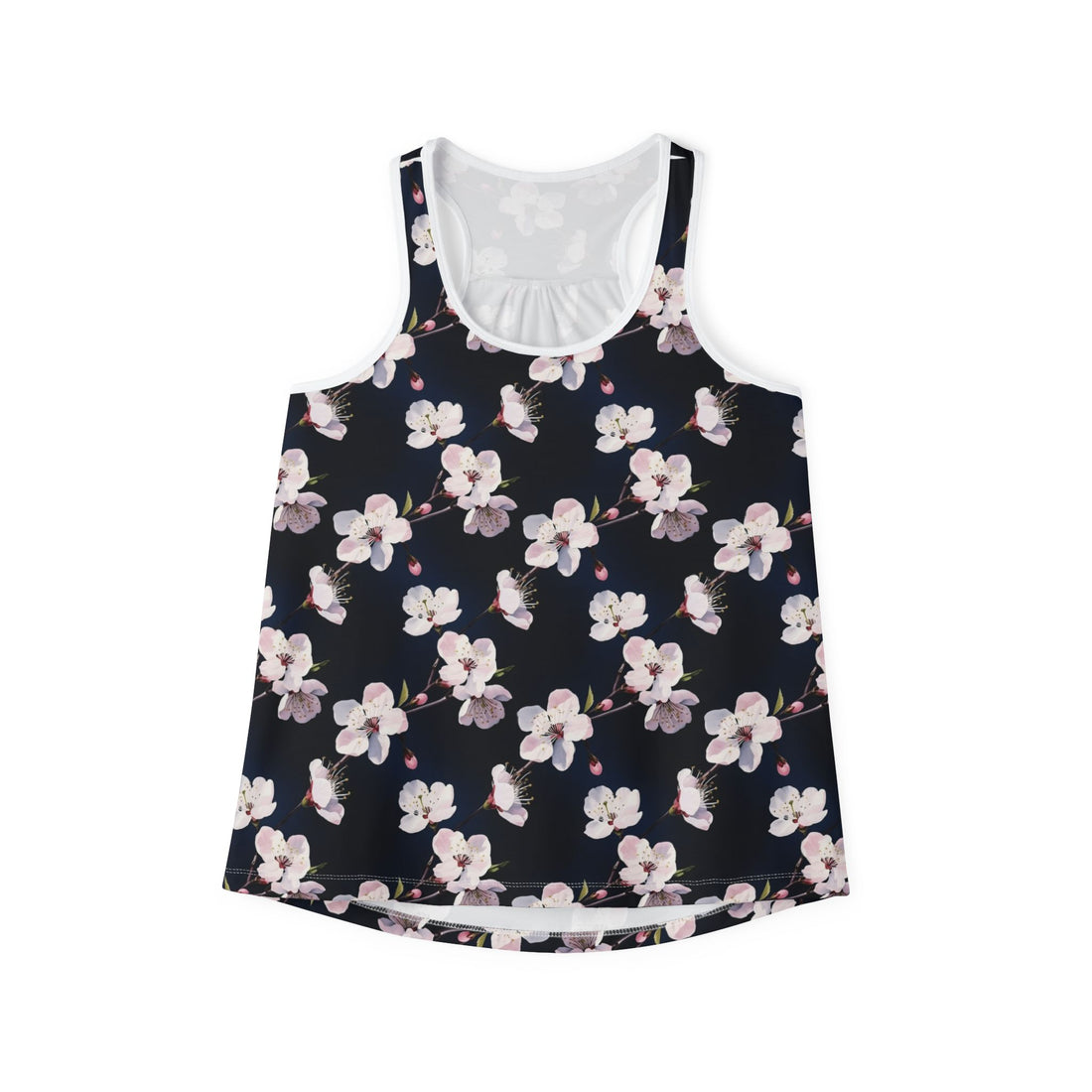 Floral Blossom Women's Tank Top - Perfect for Summer Casual Wear