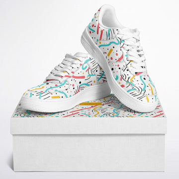 Modern art Dunk Core Low Shoes