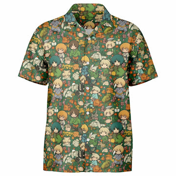 Short Sleeve Button-Down Shirt