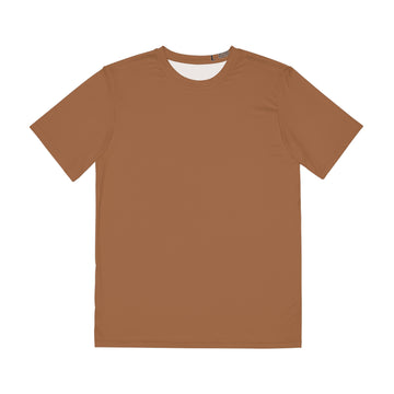 Men's Casual Polyester Tee - Comfortable Everyday Style